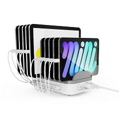Device charging and storage cabinet